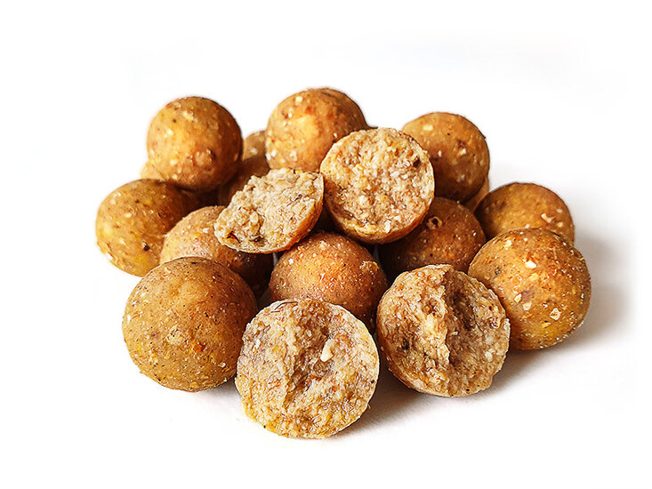 Tijger Crunch Caramel Boilies 6* 2,5KG